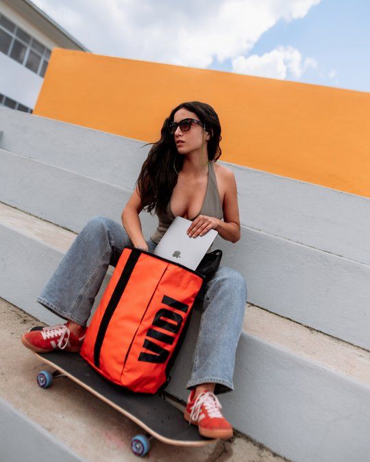 Zaini: Wasserfester Rucksack Orange/Schwarz – Nuovo e nell'imballaggio originale da Arbon venduto da my_shopping 1