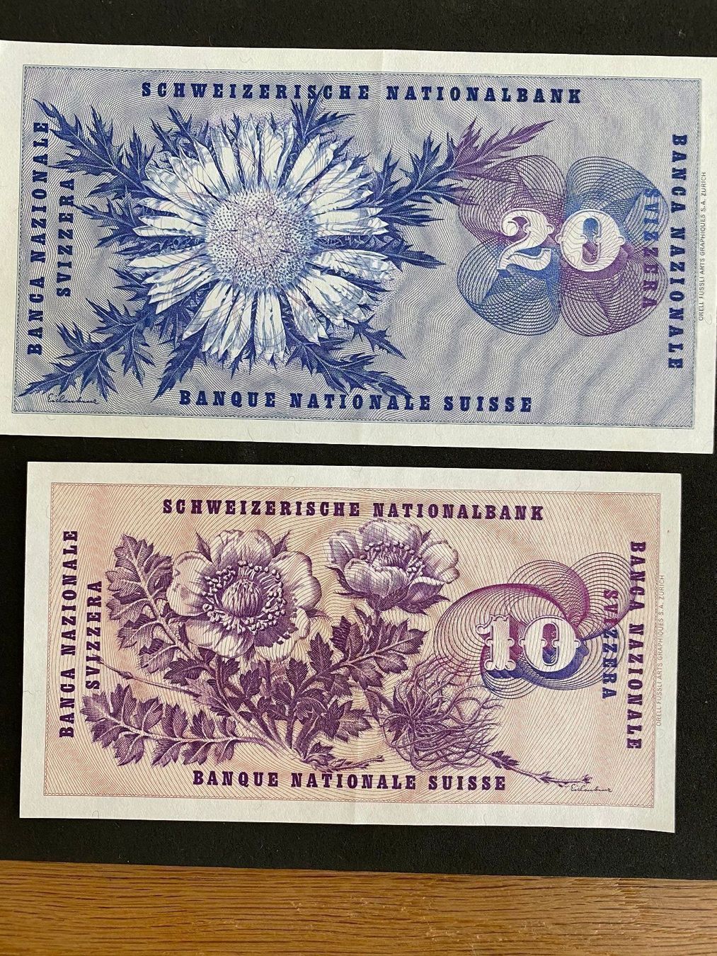 Banconote: Banknoten Schweiz – Usato da Willisau venduto da hor_7cqr 1