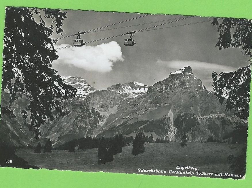 Ansichtskarten: Engelberg Schwebebahn – Gebraucht aus Zürich von t24_de