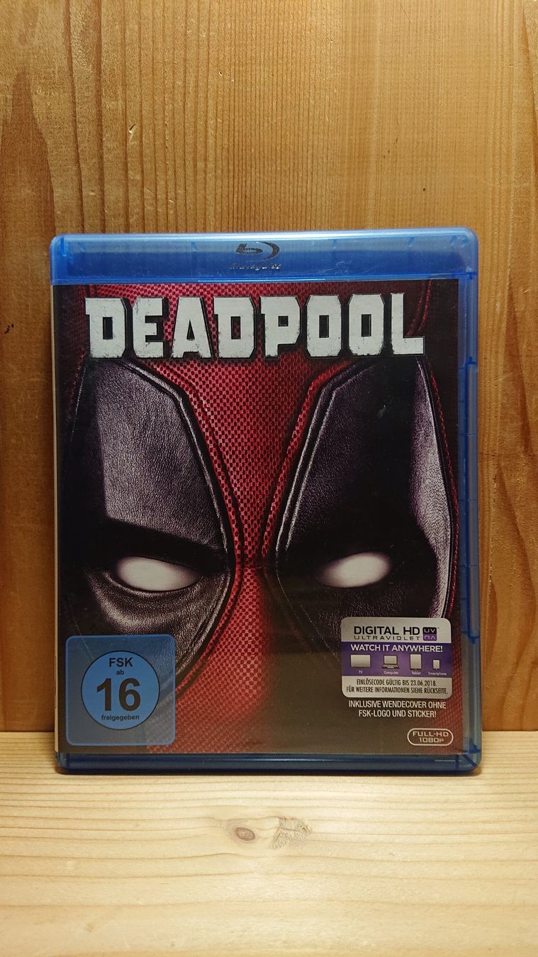 Tutti i DVDs: DEADPOOL Blu-Ray mit Ryan Reynolds – Usato da Wilderswil venduto da Exebub