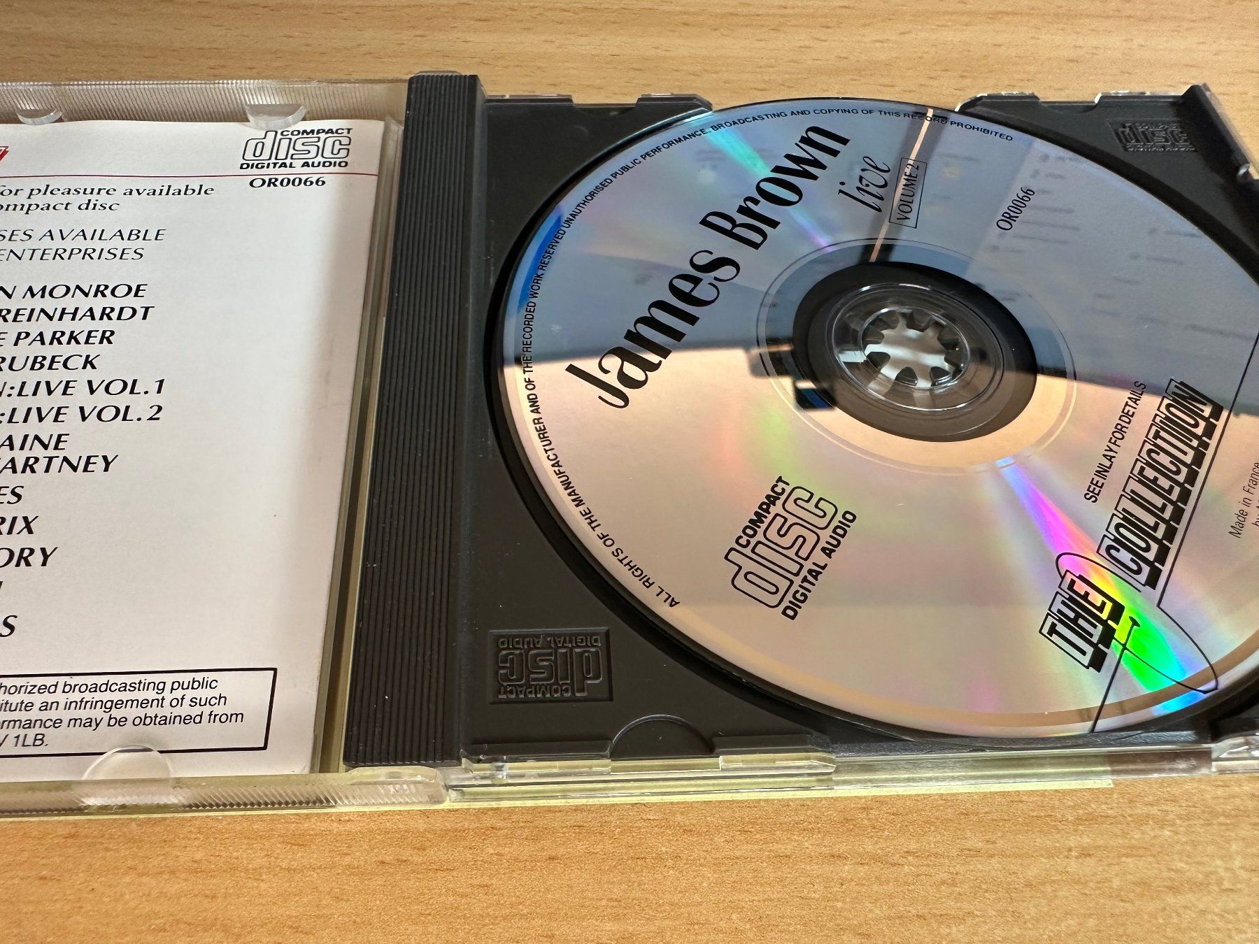 CD: James Brown – Live Volume 2 – Usato da Rikon im Tösstal venduto da Alpenmutz 2
