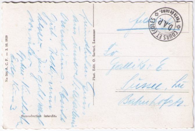 Cartoline postali: Chillon – Usato da Binningen venduto da Mountainrider 1