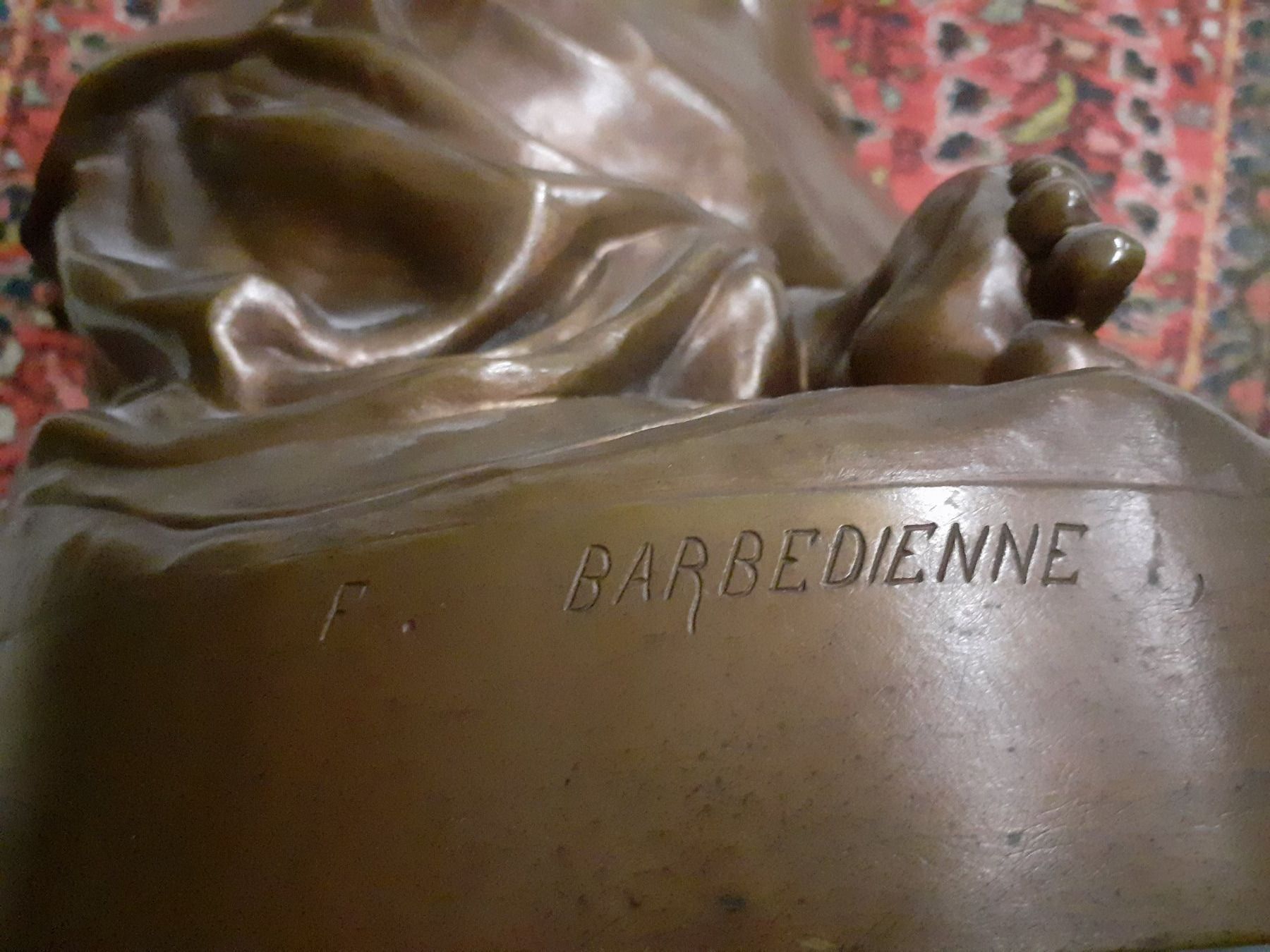 Sculptures & Statues: grosse Bronce - H. Chapu - 1833 - 1891 – D'occasion à Bischofszell par Joachim-115 6