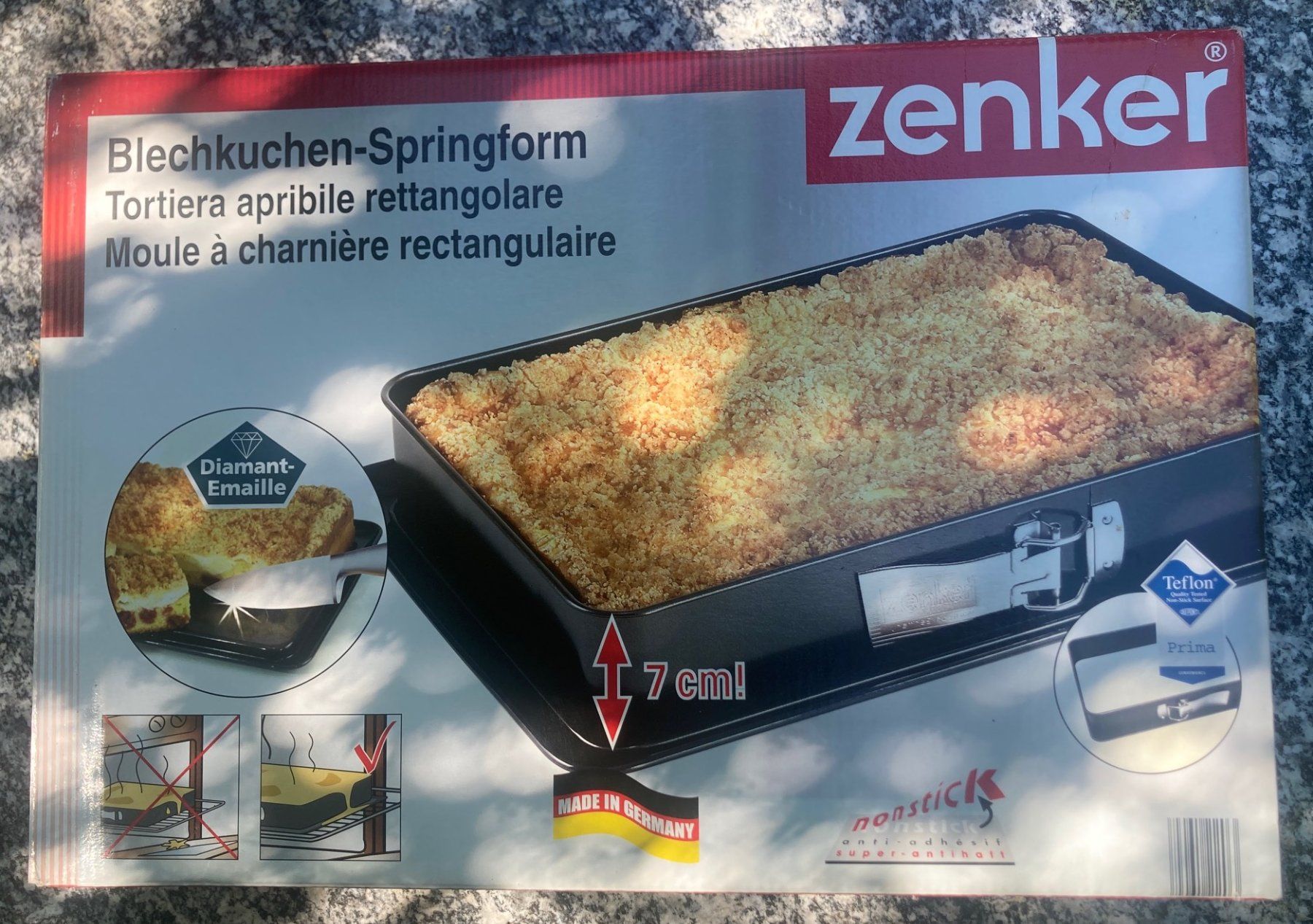 Teglie da forno: Blechkuchen Springform von Zenker – Nuovo (secondo la descrizione) da Rumlikon venduto da Ambiente_Brocante 1