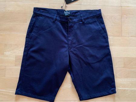 boohooMAN Herren Shorts in Gr. 52, Dunkelblau, Neu