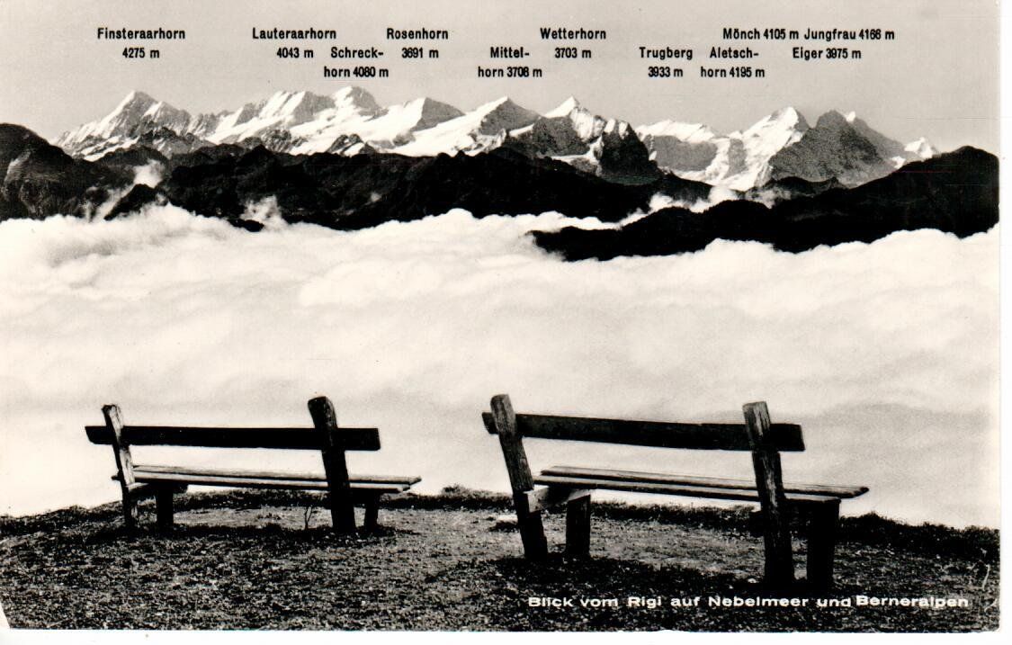 Cartes postales: Blick vom Rigi – D'occasion à Wolhusen par Curver9