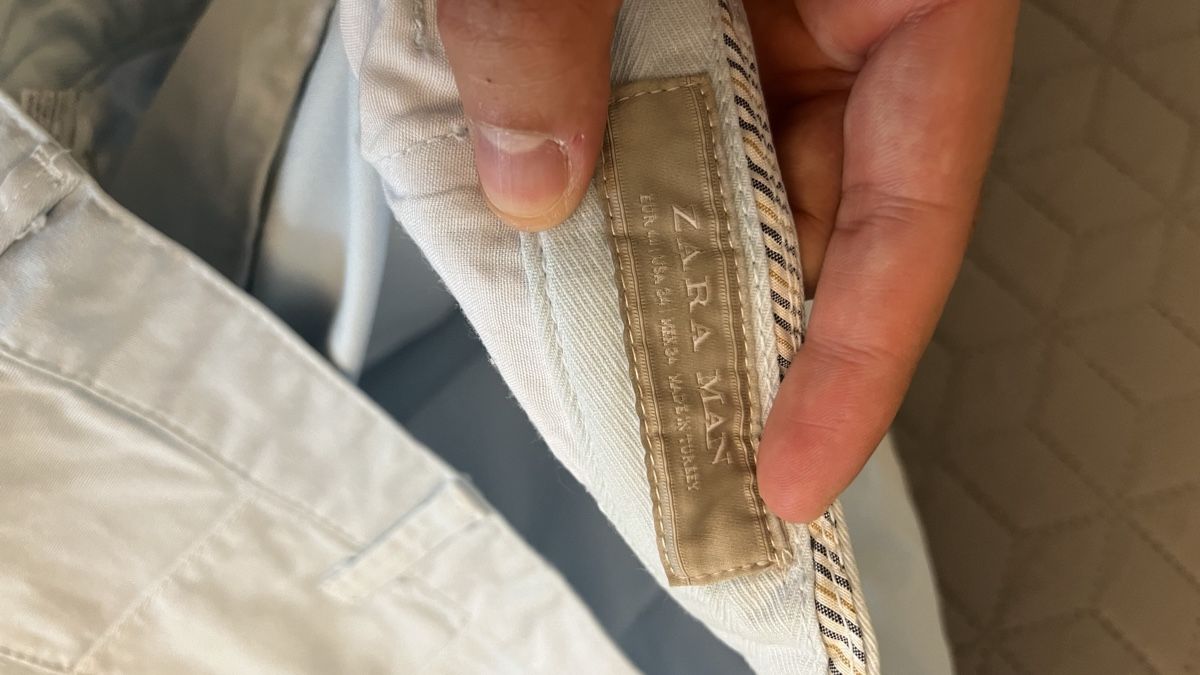 Pantaloni: Zara Elegante Shorts Hellblau Grösse 40 – Usato da Hinwil venduto da norisenya 1