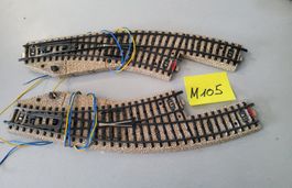 🚂Märklin M-Bogenweichen links & rechts H0🚂