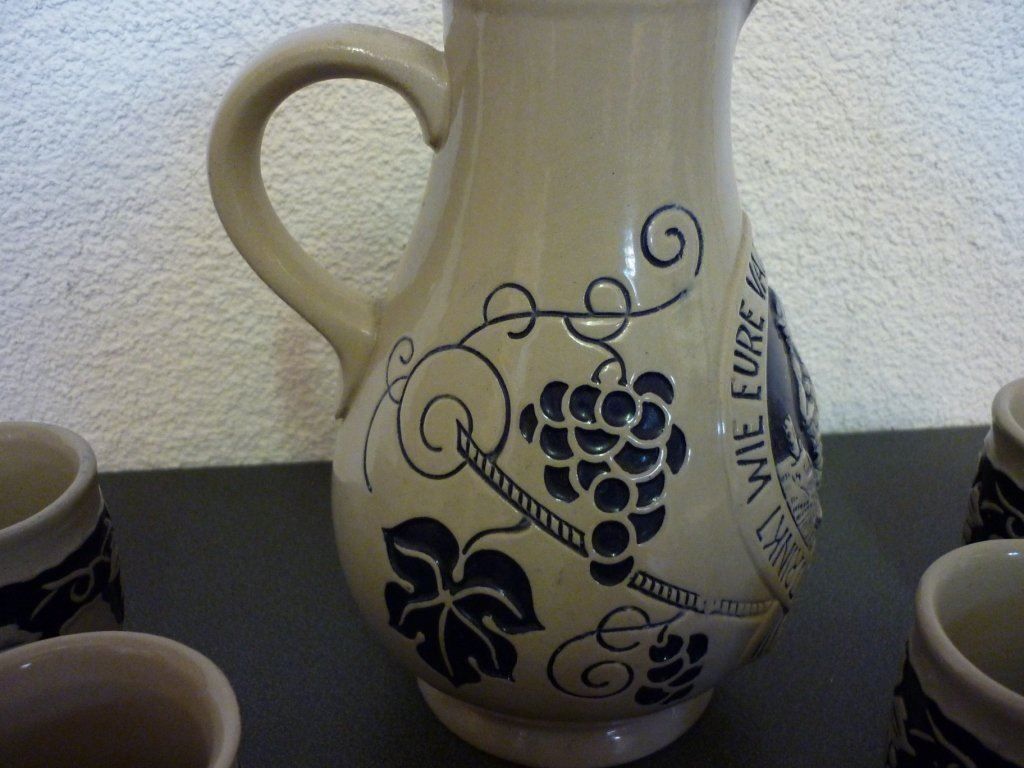 Caraffe: Wein Set Westerwälder Steinzeug – Nuovo (secondo la descrizione) da Zürich venduto da gallienus 4