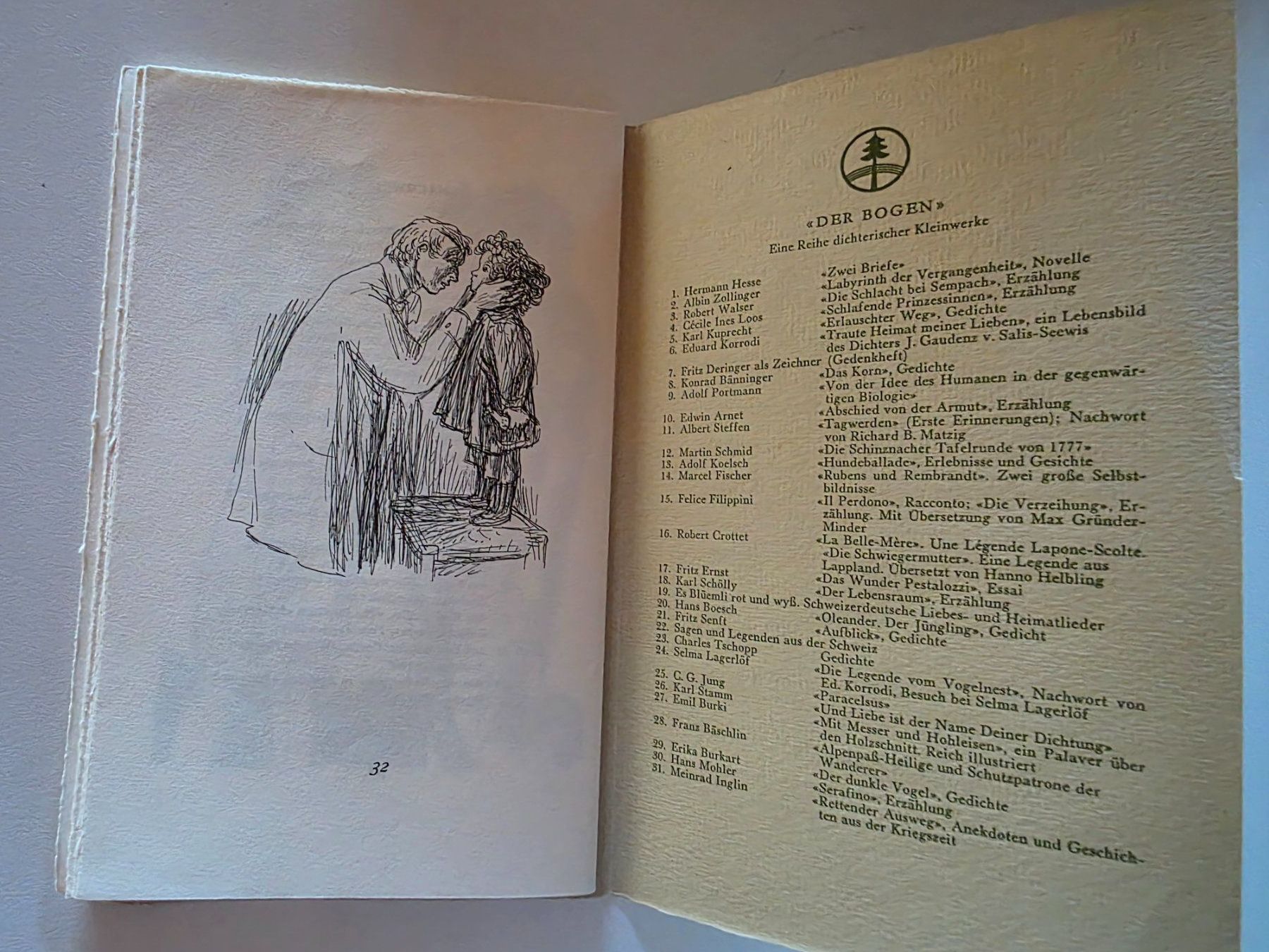 Livres: Felix Hoffmann als Illustrator Der Bogen Heft 59 – D'occasion à Walterswil BE par Lonitti 1