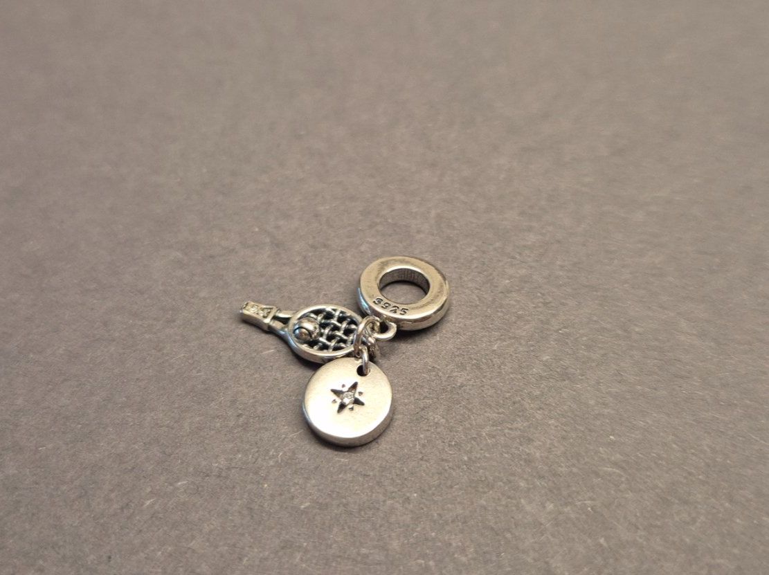 Ciondoli: Silber Charm Tennis +Garantie – Nuovo (secondo la descrizione) da Rotkreuz venduto da Carbone_Bijou-Shop 1
