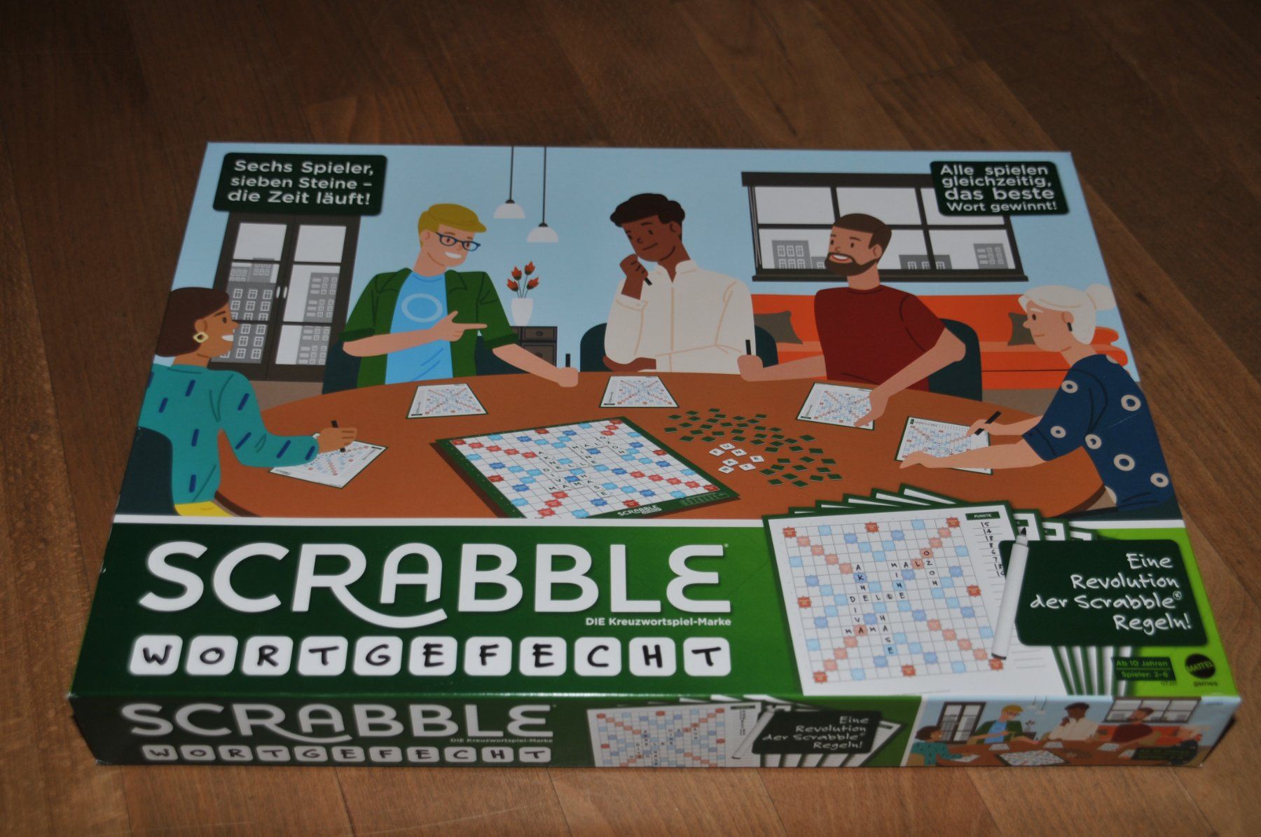 Mattel Giochi: Scrabble Wortgefecht - neuwertig, nur einmal gespielt – Usato da Winterthur venduto da Schwestere