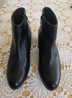 Stiefeletten Ecco schwarz Grösse 39 Leder Reissverschluss