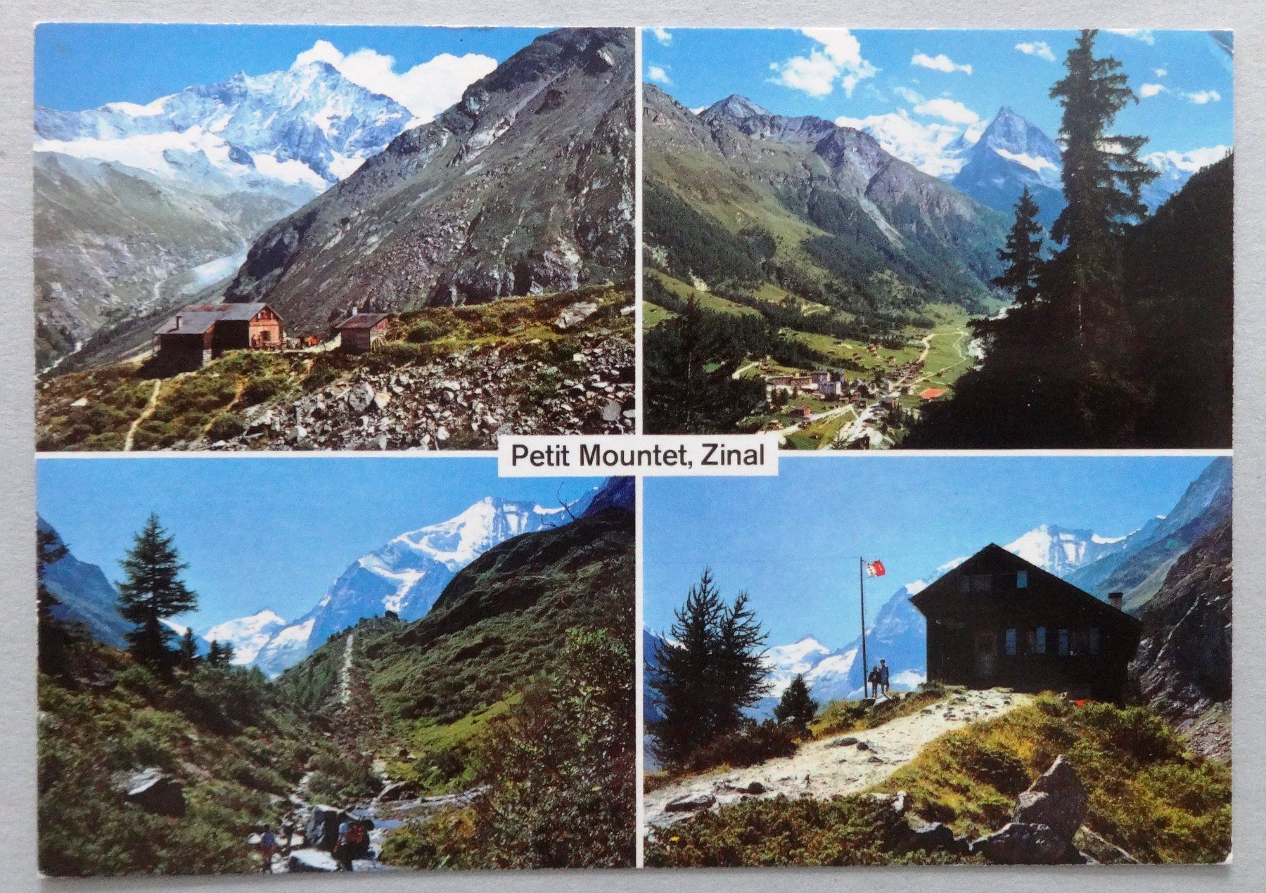 Cartoline postali: Petit Mountet, Zinal – Usato da Fétigny venduto da Billy2miny