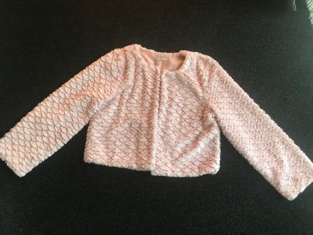 Kunstpelz Jacke Rosè S/M