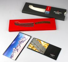 Panorama Knife Käsemesser mit Bergmotiven, Neuwertig