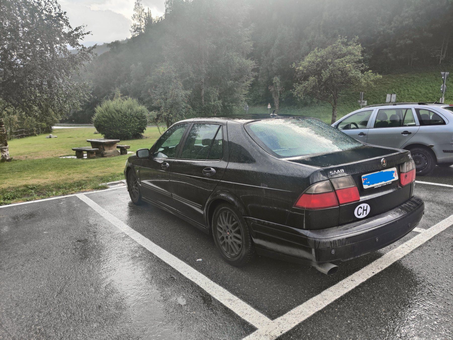 Saab Autos: Saab 95 Sp. Ed, 2001 (Teilespender) – Defekt aus Allschwil von roqqli 1