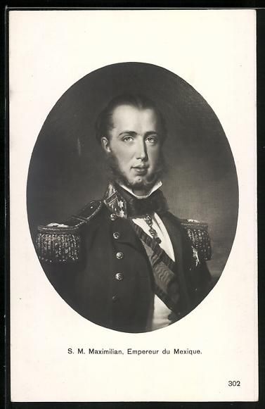 Cartes postales: AK Maximilien, Empereur de Mexique – D'occasion à Berlin par bartko-reher