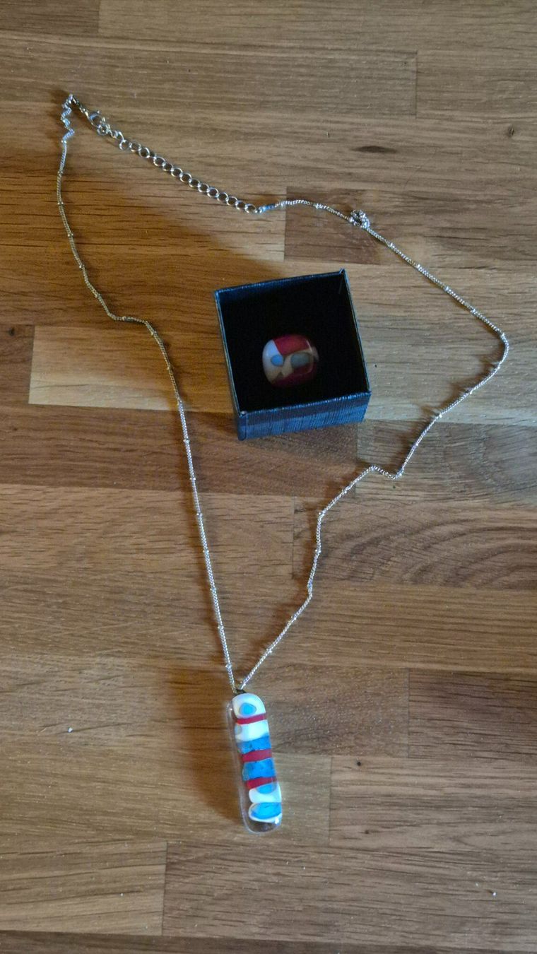 Sonstiger Schmuck: parure bijoux artisanaux – Gebraucht aus Mervelier von marbre75