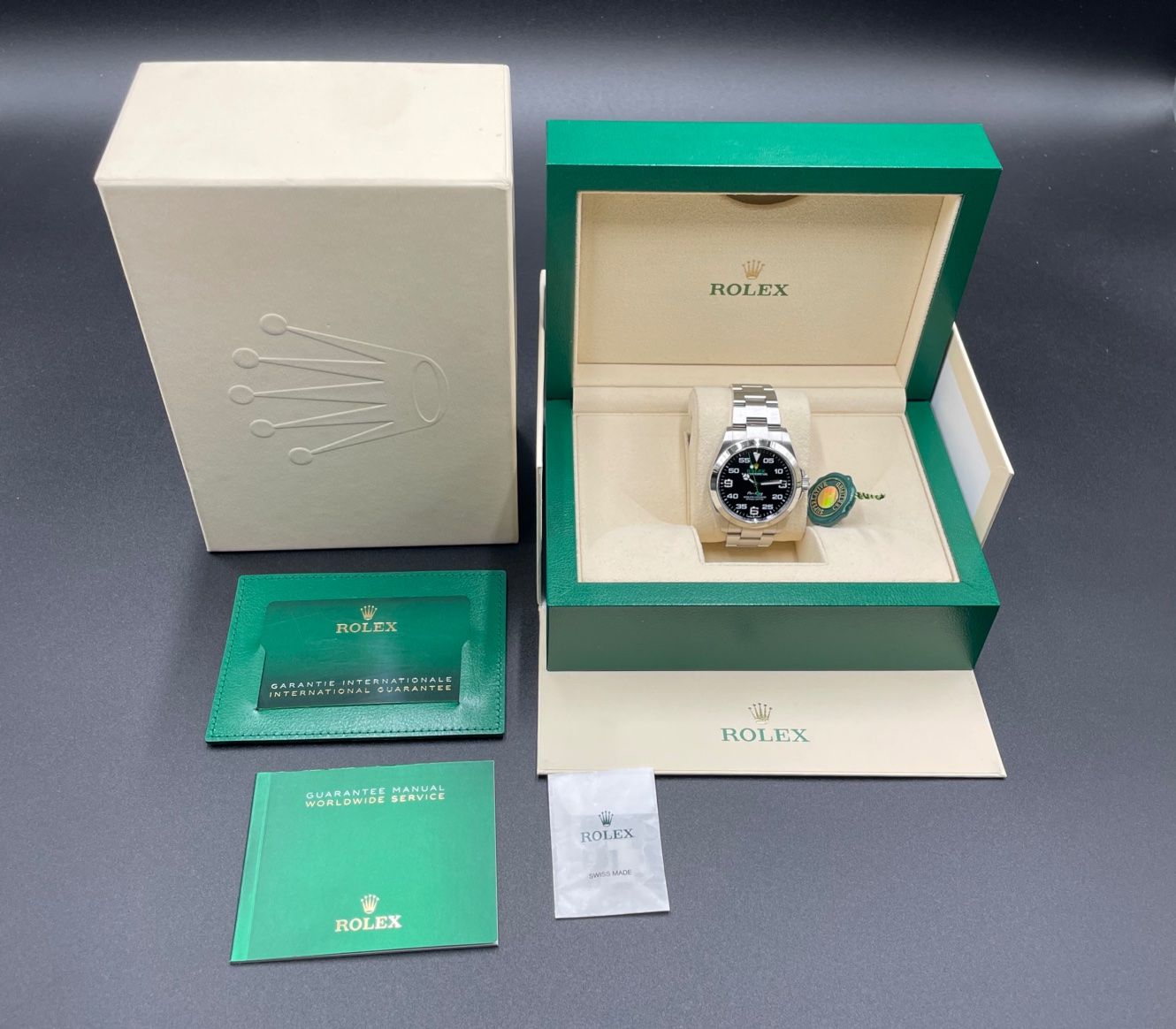 Rolex Orologi: Rolex Air-King - 126900 - Full set 2023 – Usato da Lausanne venduto da Tawatch 3