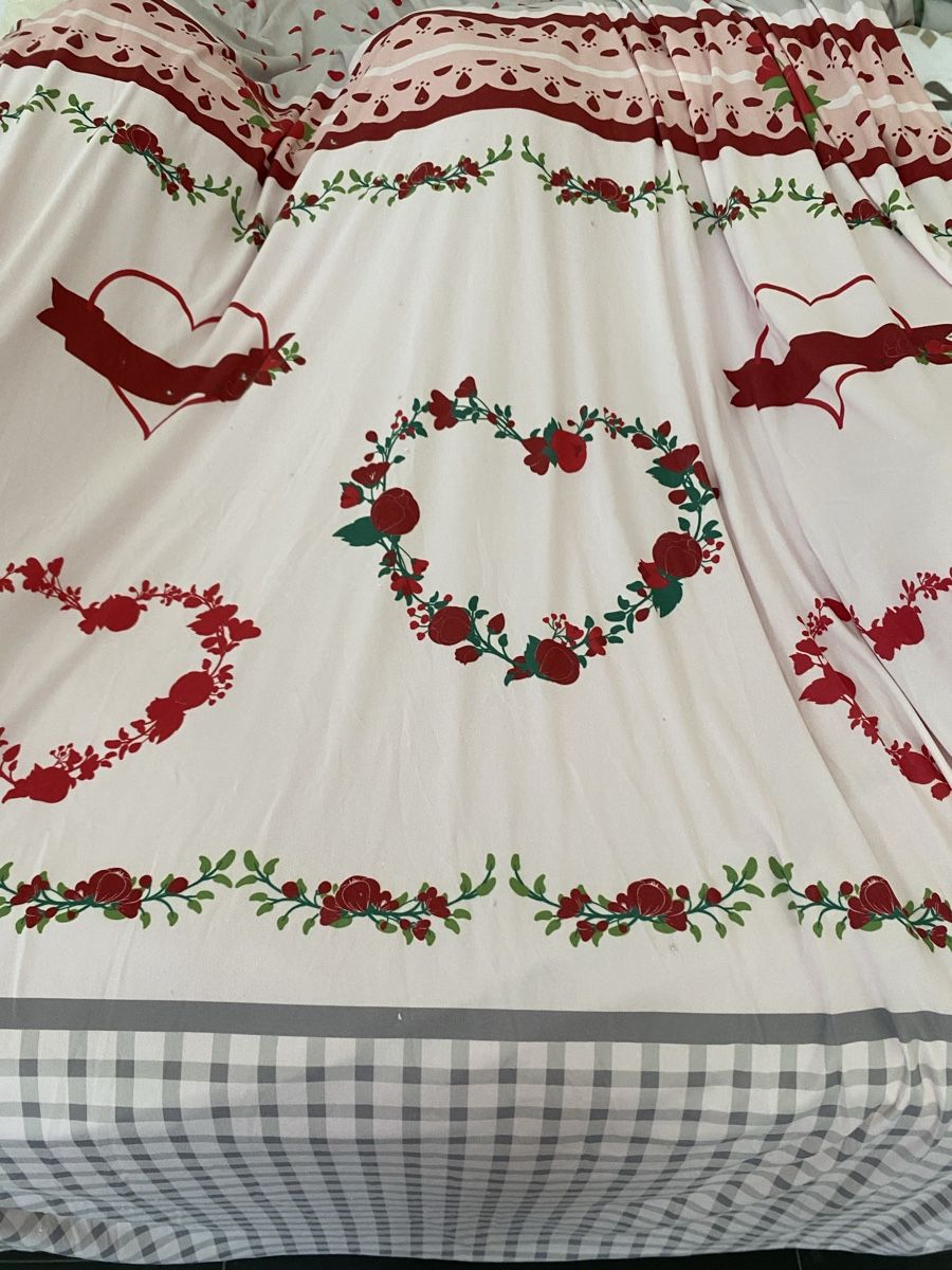 Biancheria da letto: Traumhafte Rosen Bettwäsche – Usato da Obbürgen venduto da bugi6868 9