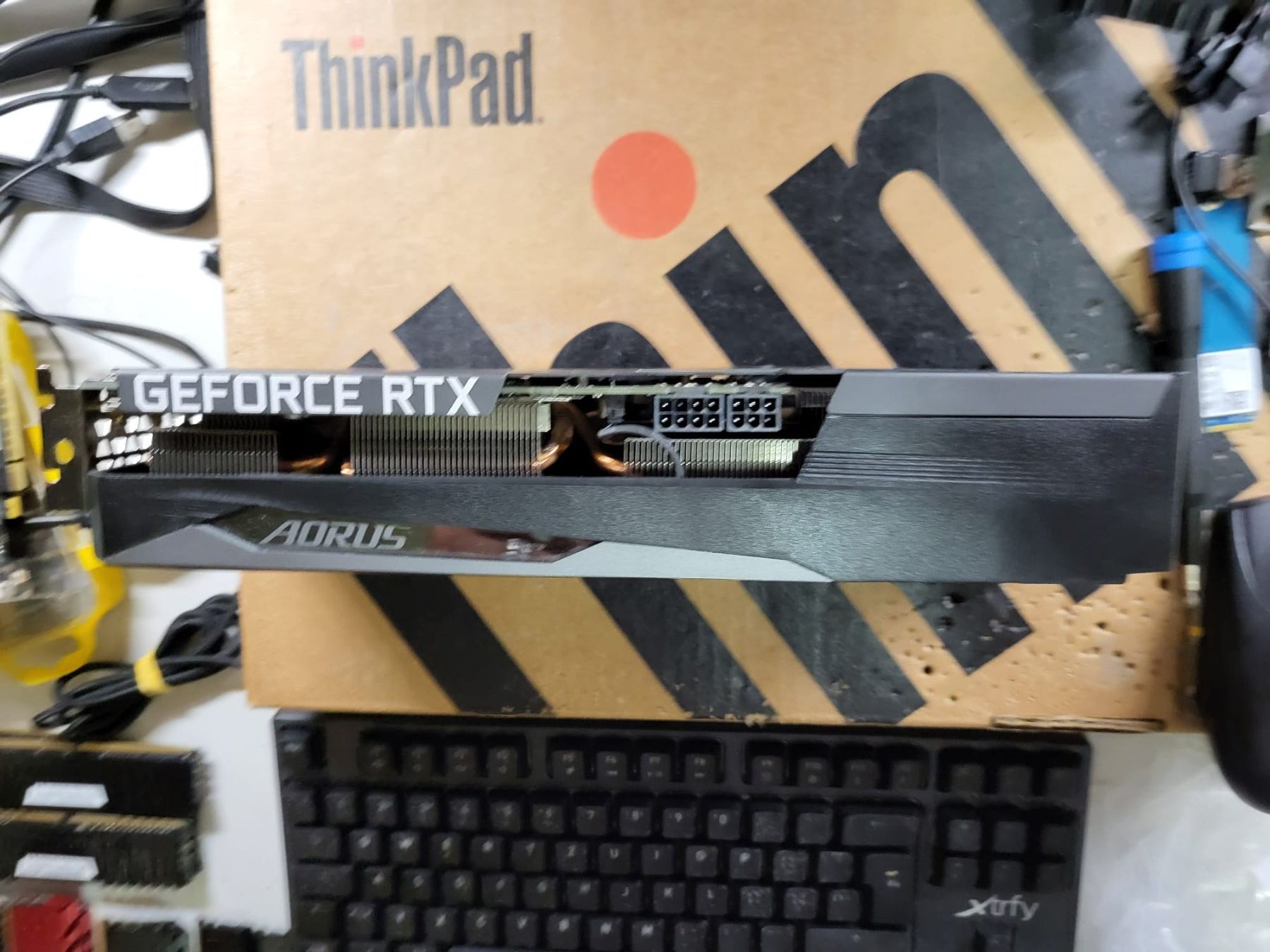 Nvidia Cartes graphiques: AORUS GeForce RTX™ 3060 Ti ELITE 8G – D'occasion à Unterengstringen par CyberCore 2