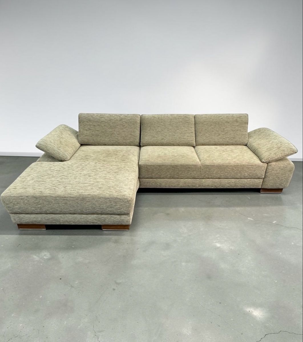 Sofas: Ultsch Polstermöbel Ecksofa Beige-Silber  – Gebraucht aus Fehraltorf von Sofalab.swiss 4