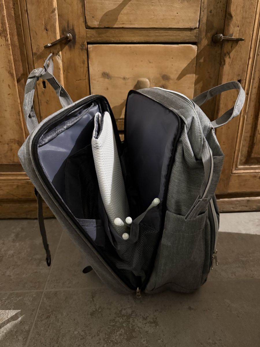 Zaini: Sac à langer (sac à dos) transformable en lit – Nuovo (secondo la descrizione) da Vésenaz venduto da mar_xpz7 5