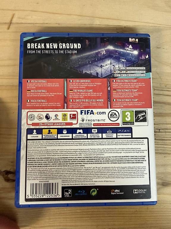 Sony Giochi: FIFA 20 PS4 mit Hülle und Disc – Usato da Dietikon venduto da Sir.Franzelot 1