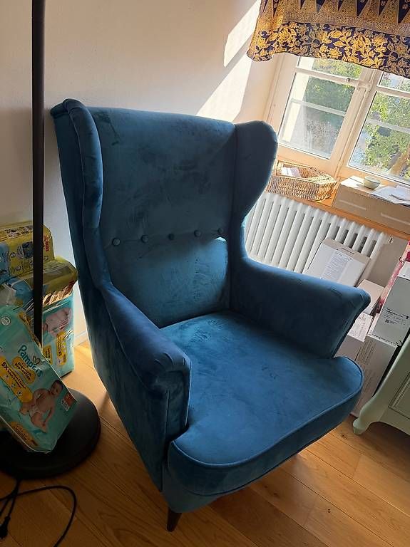 Poltrone: IKEA STRANDMON Ohrensessel – Usato da Bern venduto da lazadrienn 1