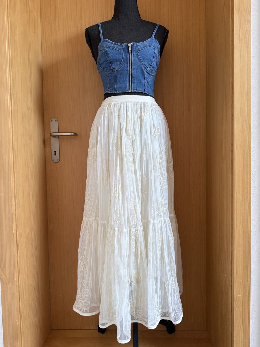 Top: elastisches Boho Jeanstop – Nuovo (secondo la descrizione) da Sigriswil venduto da ck56 1