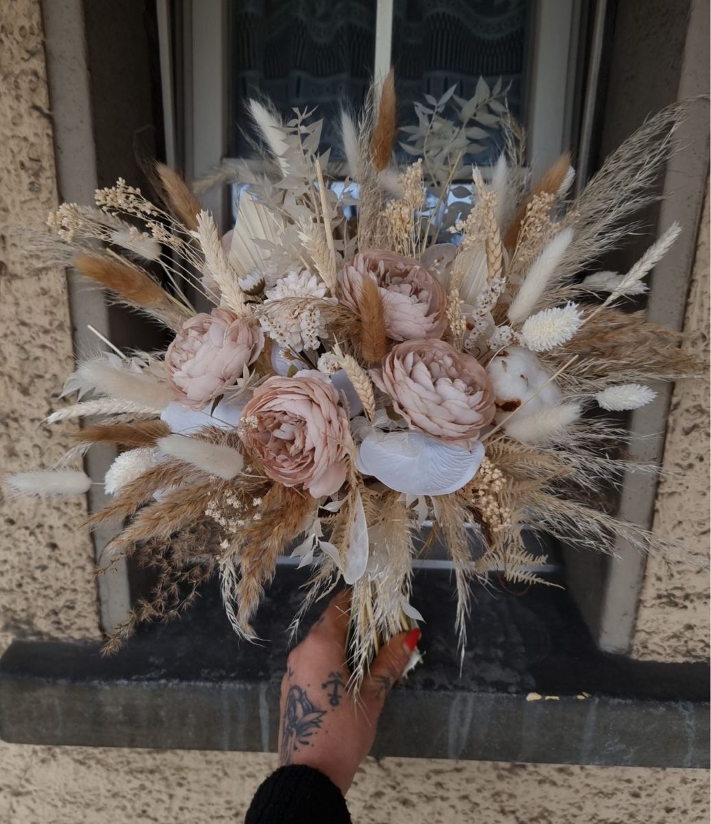 Tutte le decorazioni: Brautstrauss Boho Trockenblumen  – Nuovo (secondo la descrizione) da Pfäffikon ZH venduto da Carmen_hcd