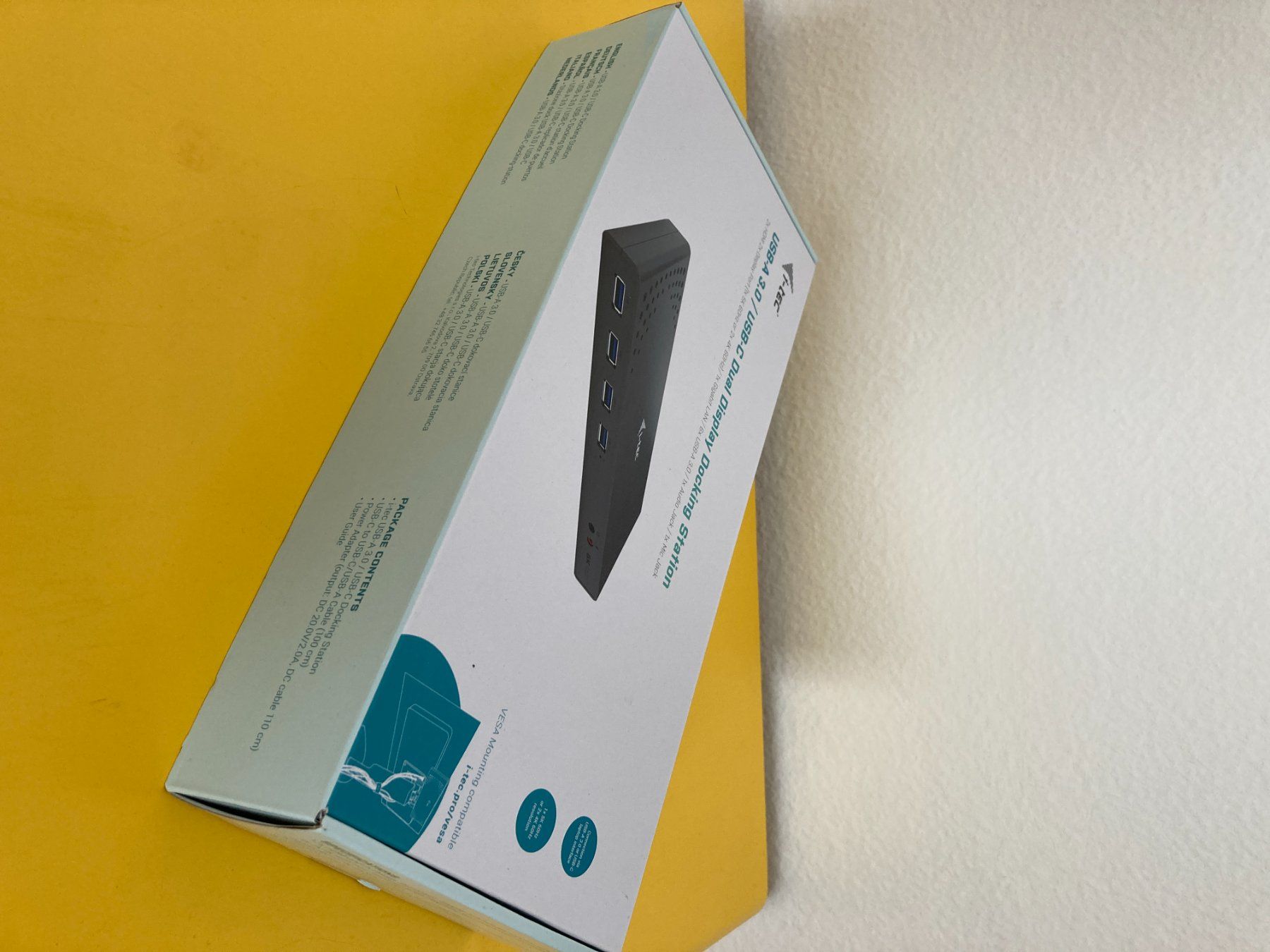 I-tec Docking station: i-tech USB 3.0 / USB-C Dual Display Docking Station – Usato da Hinterkappelen venduto da deev 6