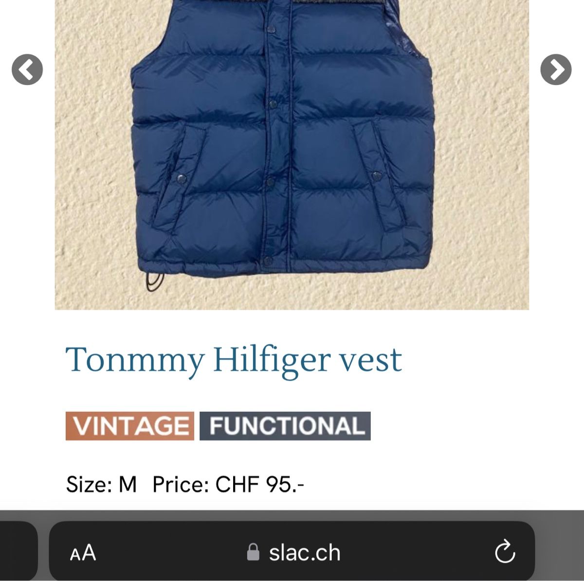 Tommy Hilfiger Gilet & Giacche: Thommy Hilfiger Gilet Vintage – Nuovo (secondo la descrizione) da St. Gallen venduto da sourced_limited 3