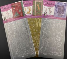 3 Christmas Sticker Packs