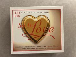 Cofanetto 3 CD So In Love compilation vari artisti 54 brani