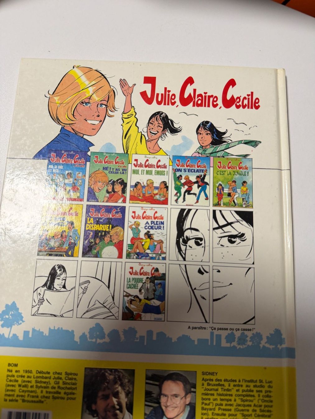 Fumetti: Julie Claire Cécile... EO 1992 – Usato da Fribourg venduto da J334455 2