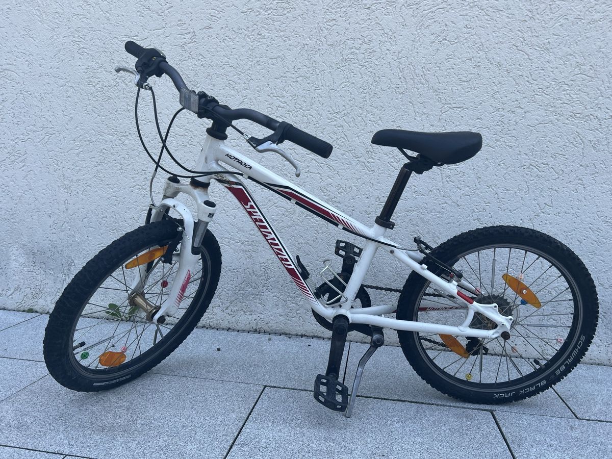 Specialized Biciclette: Specialized Hotrock 20 Kinderfahrrad Velo Weiss – Usato da Küsnacht ZH venduto da dps_mc9z