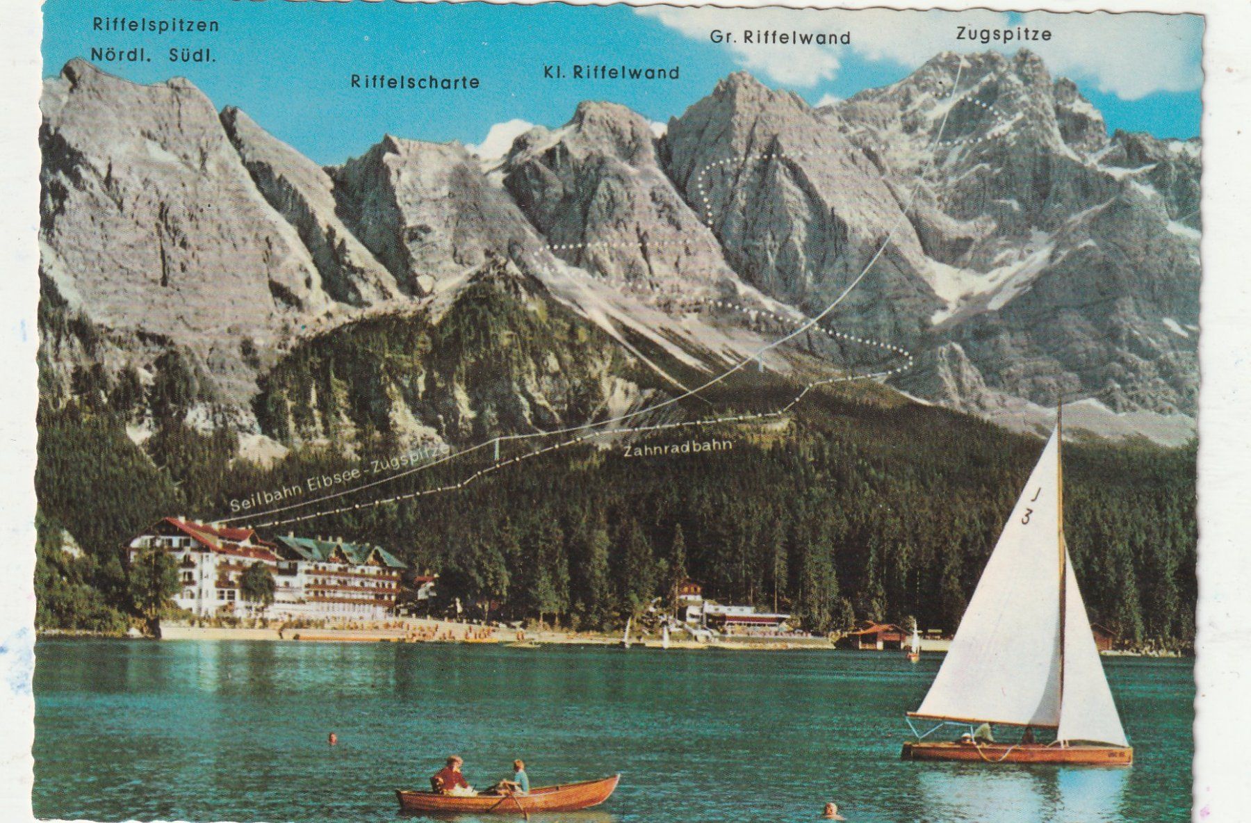 Cartoline postali: Garmisch Partenkirchen – Usato da Lumbrein venduto da made02