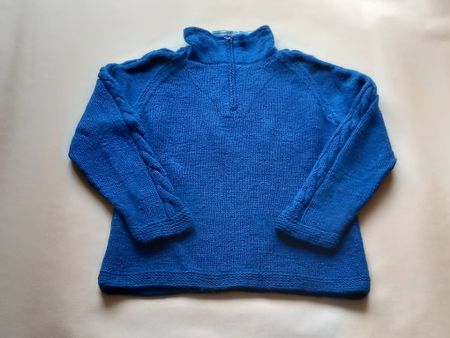 Neuer Herren Wollen Pullover Gr. M aus Nepal