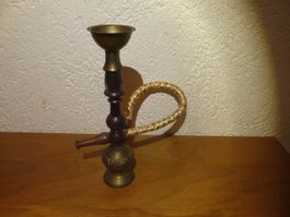 Messing und Holz Traditionelle handgefertigte Shisha Set