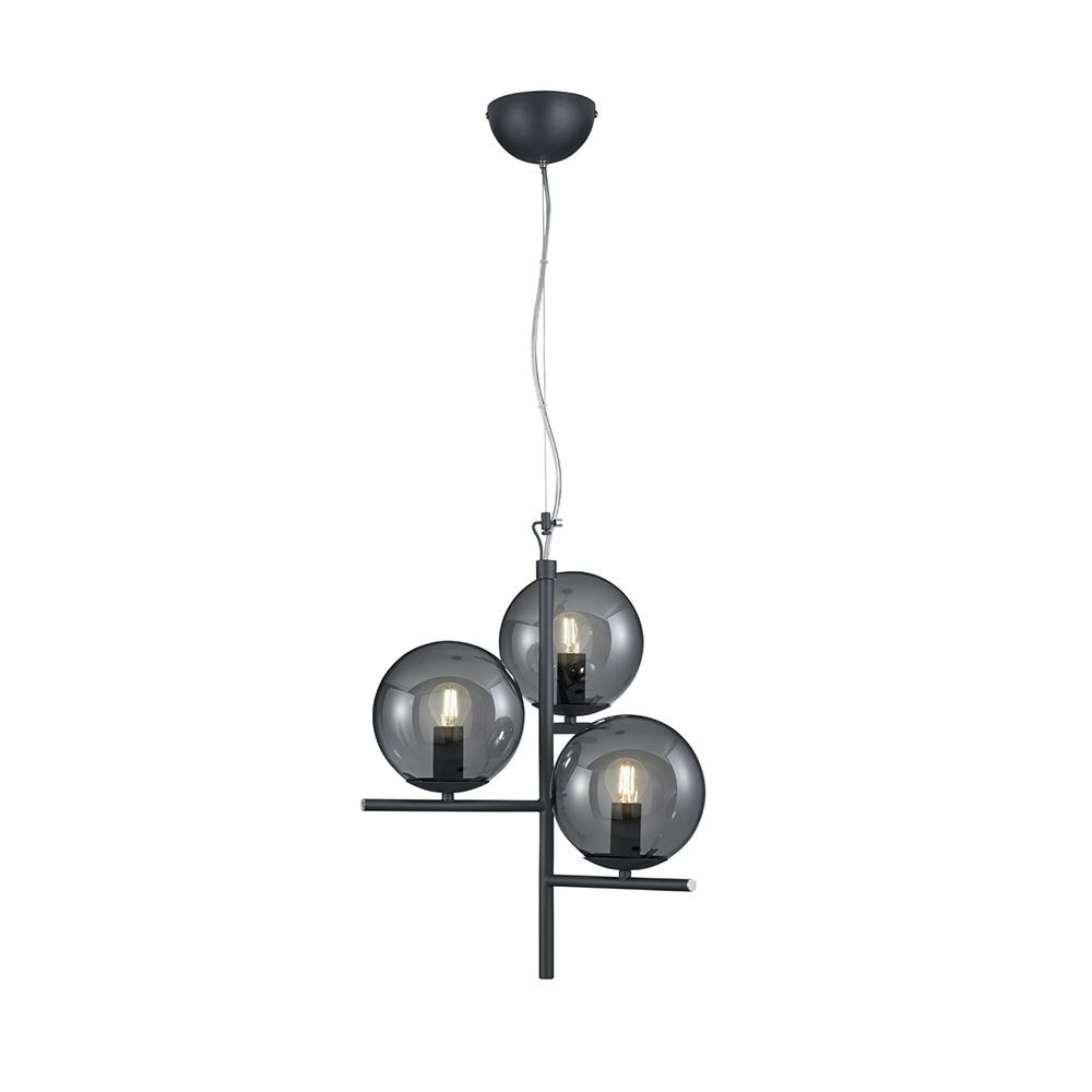 Lampadari & plafoniere: Pendelleuchte, Anthrazit, 150 cm Höhe – Nuovo (secondo la descrizione) da Kreuzlingen venduto da Smart-Light 2