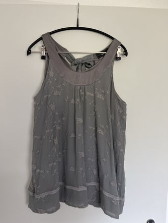 Style Butler Seidentop, Gr. 40, Grau, Sommerlich!