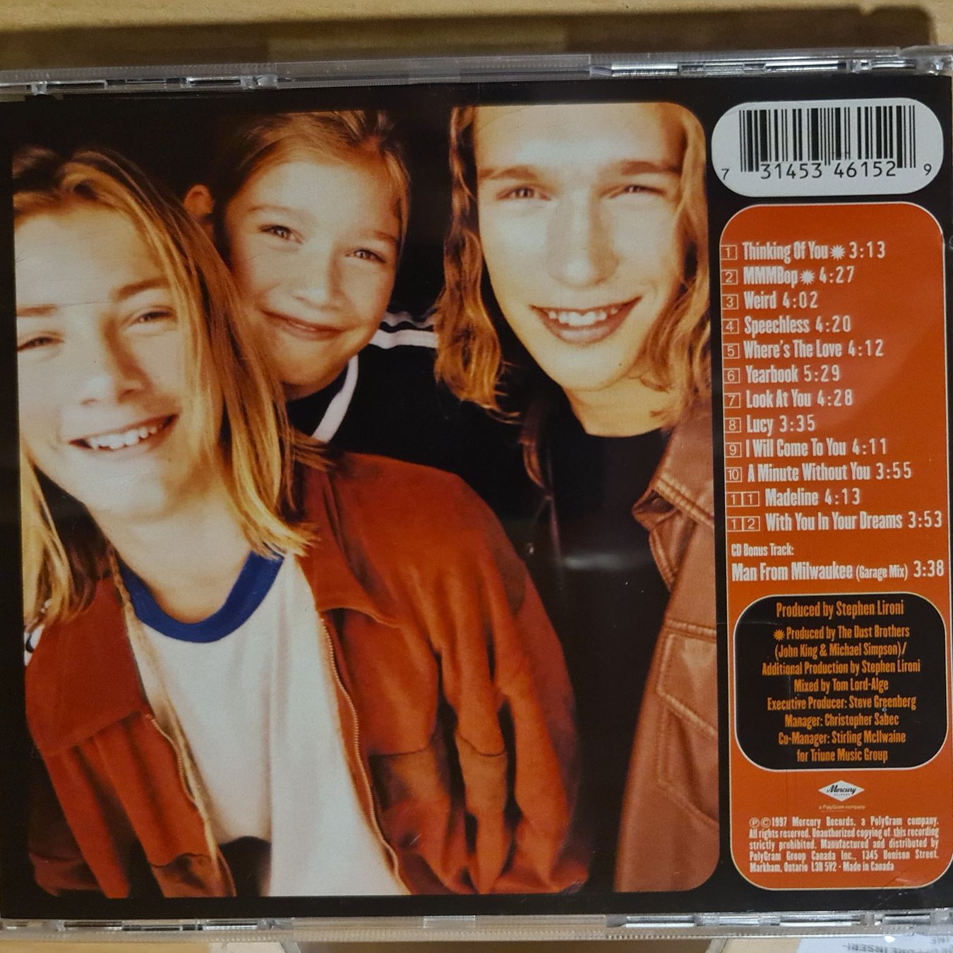 CD: Hanson - middle of nowhere – Usato da Dintikon venduto da Vexi 1