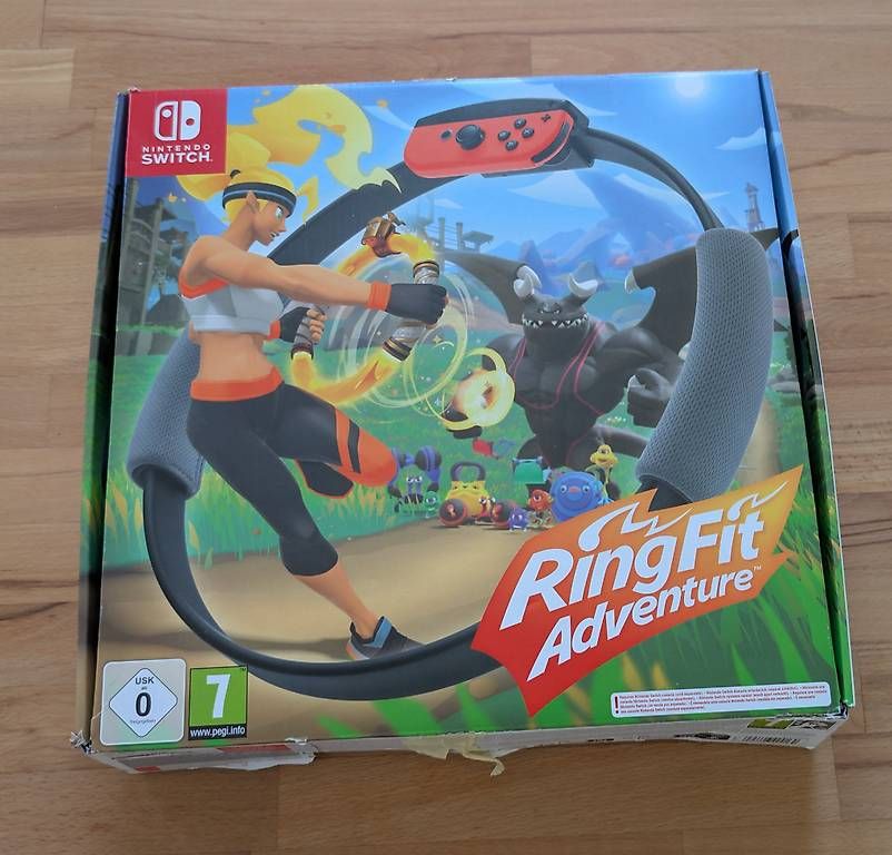 Nintendo Konsolen: Nintendo Switch OLED - mit Garantie + Ringfit Adventure – Gebraucht aus Aarau von Lepto 4