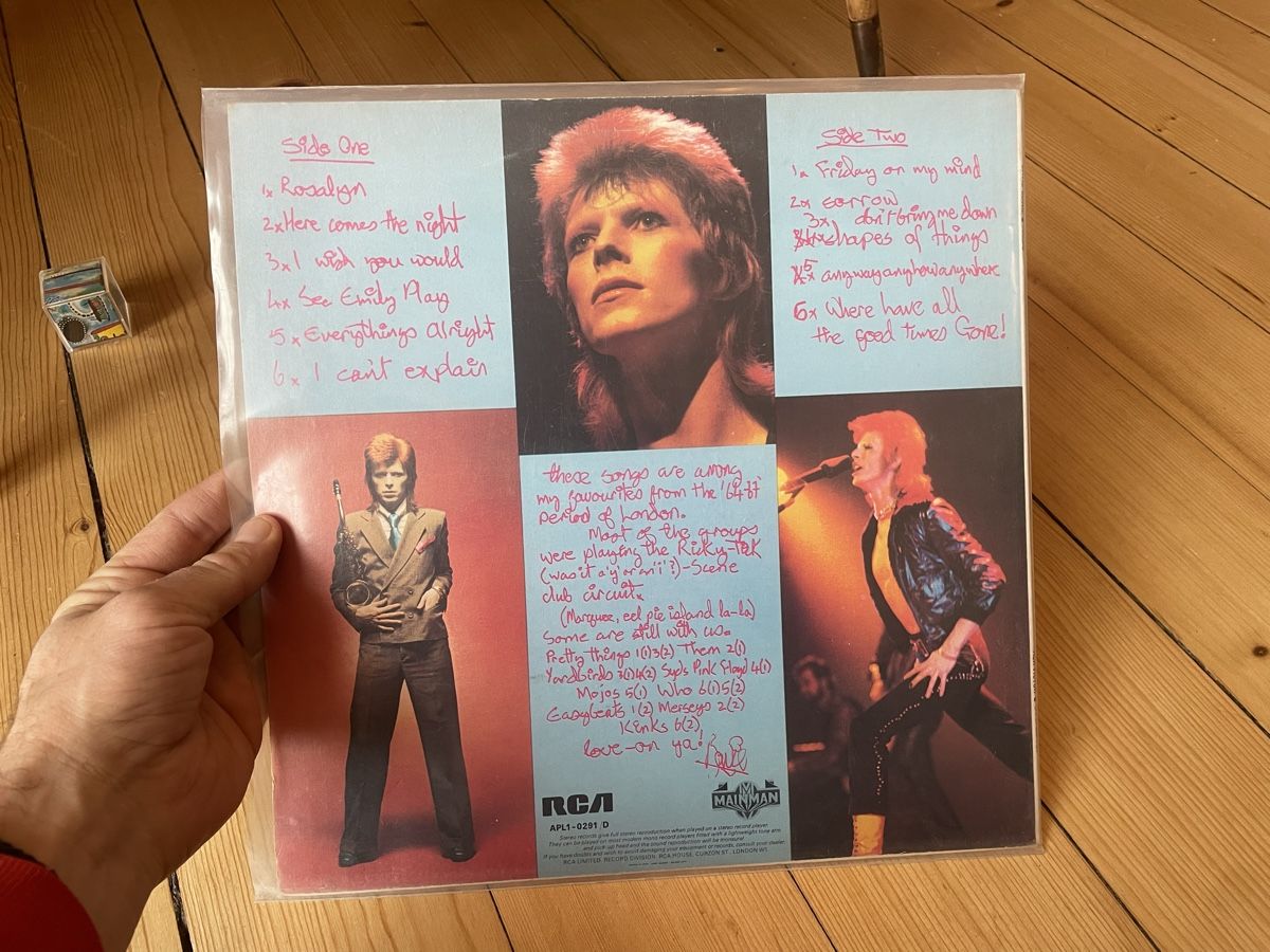 Schallplatten: David Bowie Pin Ups LP Vinyl  – Gebraucht aus Bern von var_kc7x 2