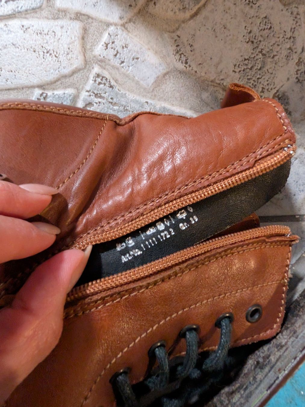 Scarpe da donna: Braune Lederboots, Gr. 39 – Usato da Pfäffikon SZ venduto da deyjanira 3