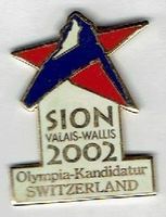 Olympiade Sion 2002 Kandidatur