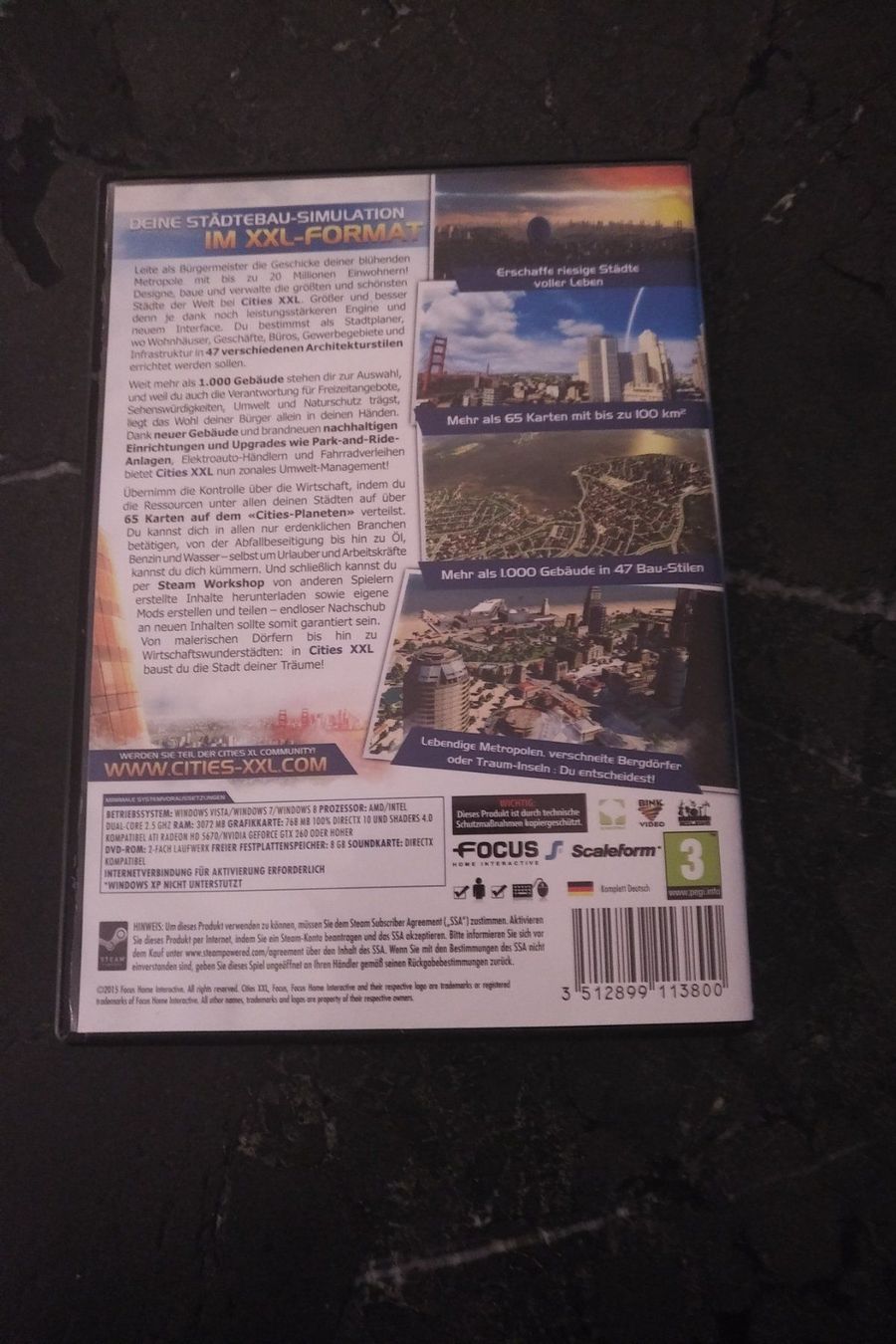 Giochi: Cities XXL Aufbauspiel PC – Usato da Biel/Bienne venduto da Eric070 2