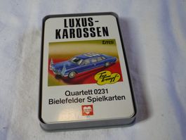 Quartett - Luxus Karossen 0231 Bielefelder Spielkarten
